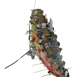 School-a-saurus, with Abbotsfield School For Boys