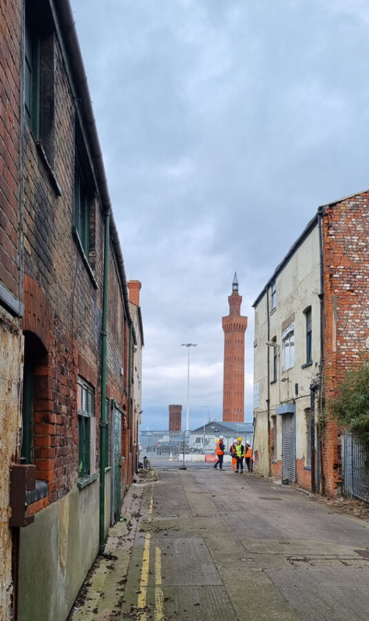 Work Starts on Site : Historic Smokehouse