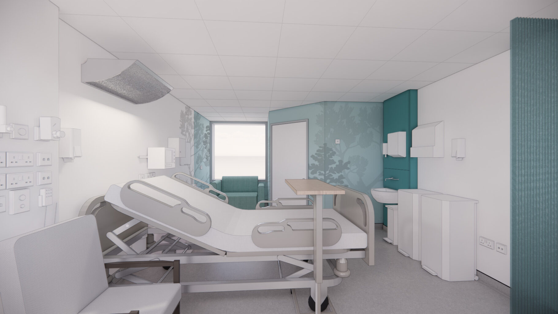 Fleet Architects Newham Hospital Adult Critical Care Unit and Ward