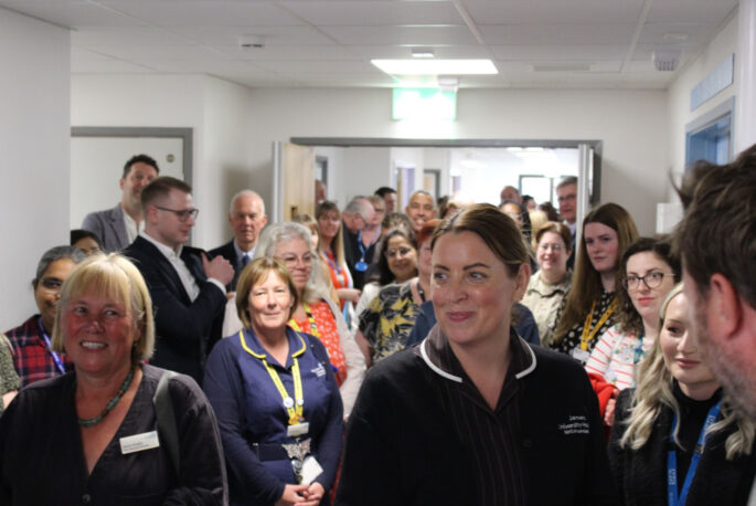 Dame Ruth May Opens The James Paget Concept Ward